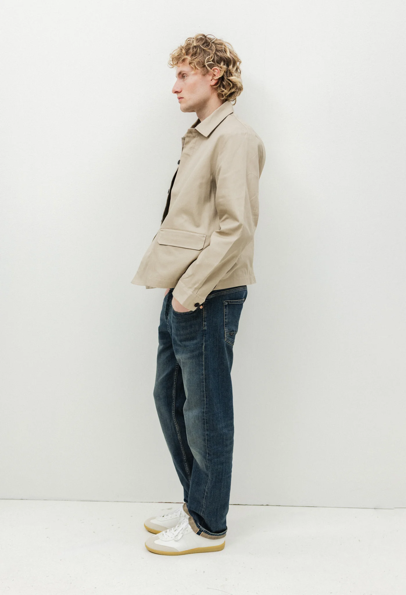 Hank Mid Tapered Selvedge - Earth Blue - Image 9