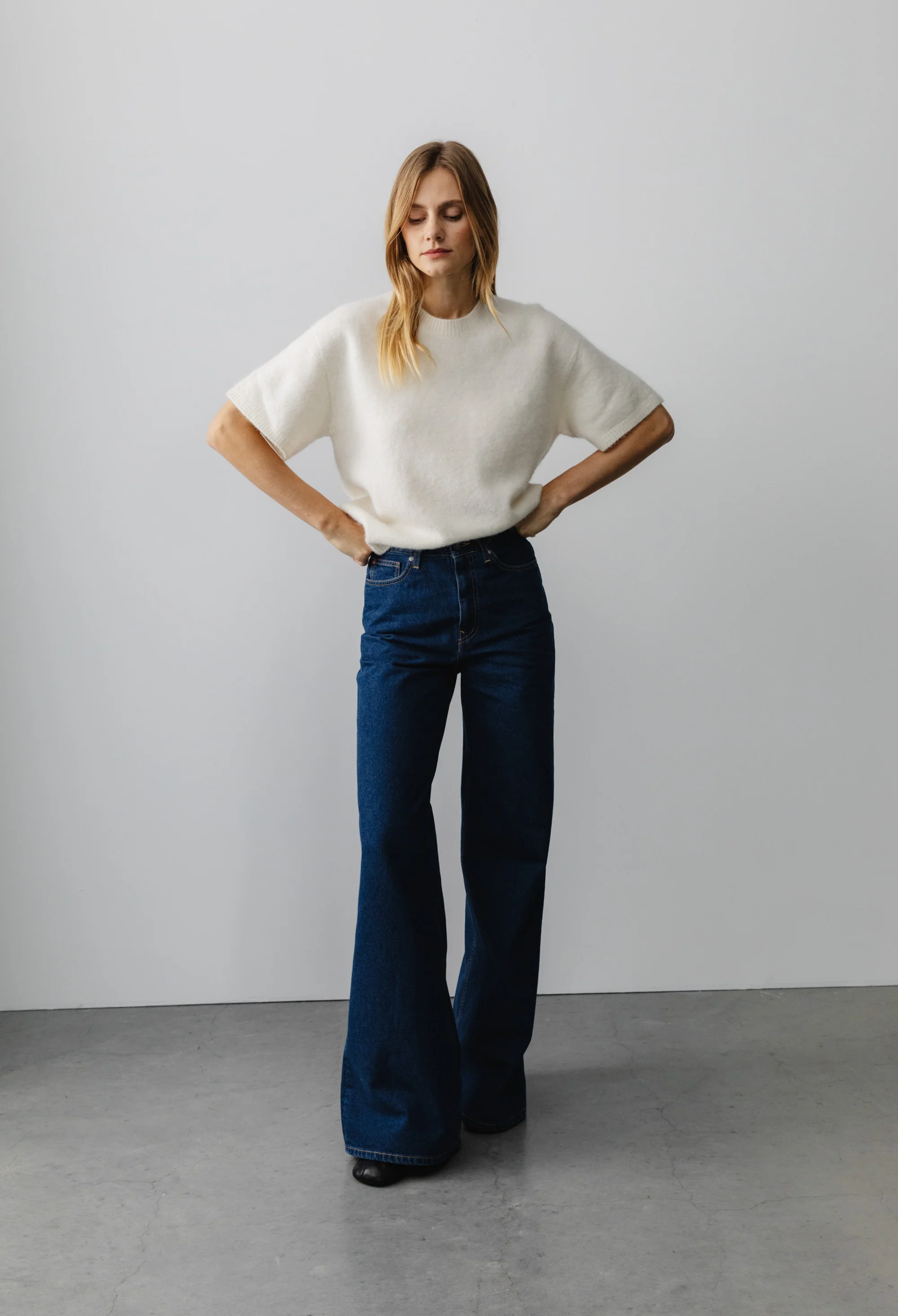 Sara High Loose - Stone Indigo - Image 7